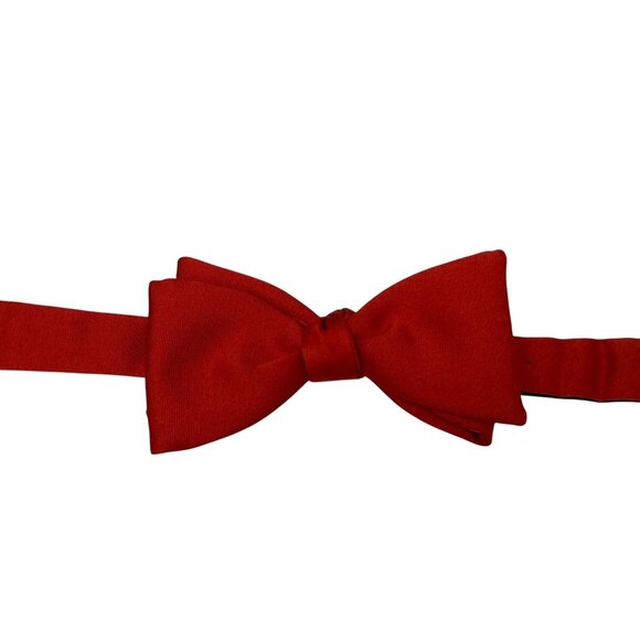 BARNEYS New York Red Bow Tie and Cummerbund Set Mens Formal Wear - Picture 5 of 14